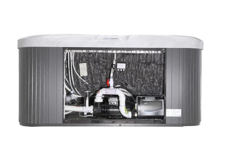 RLX Spa RS30 motorutrymme